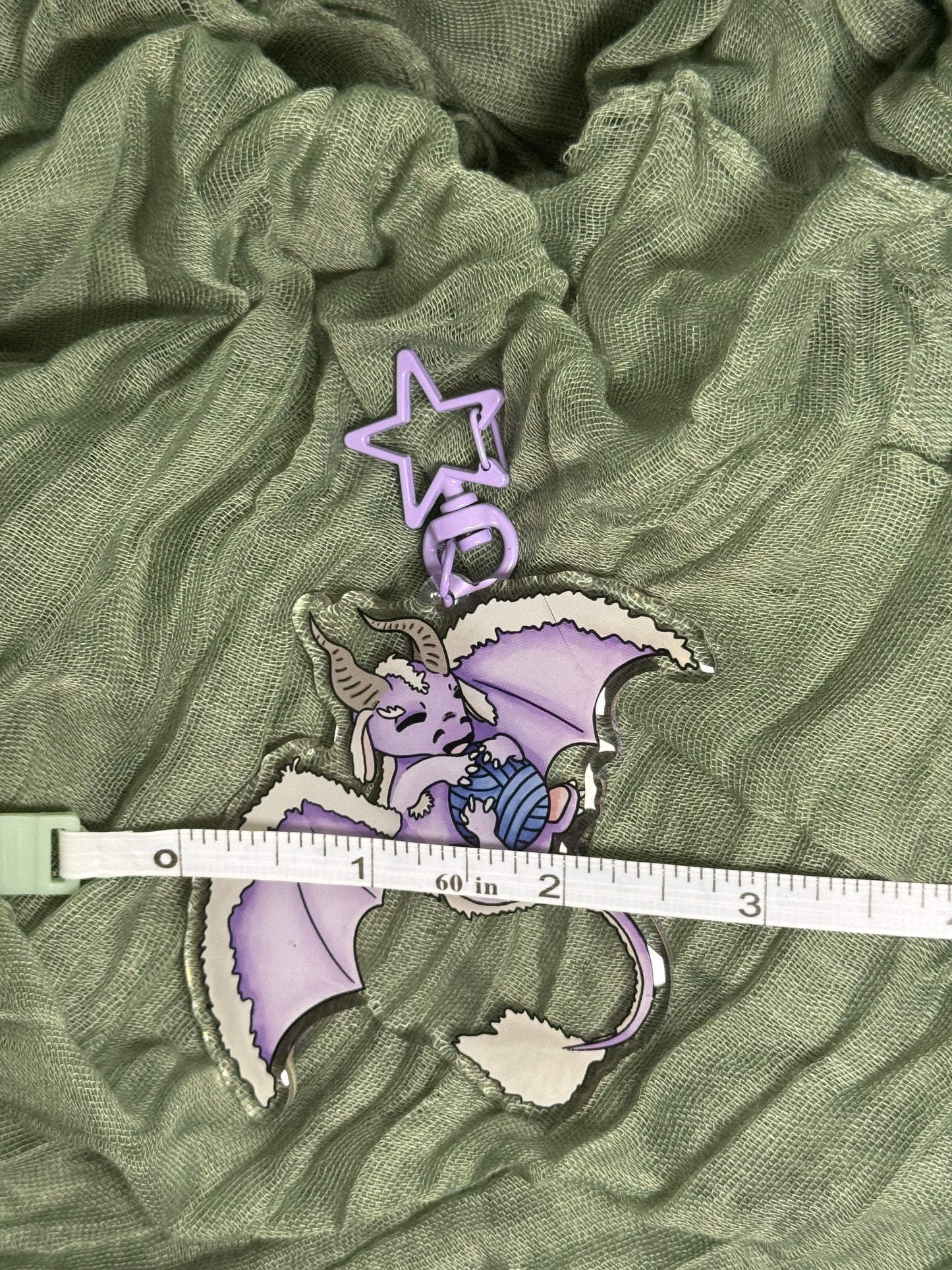 Dragon keyring