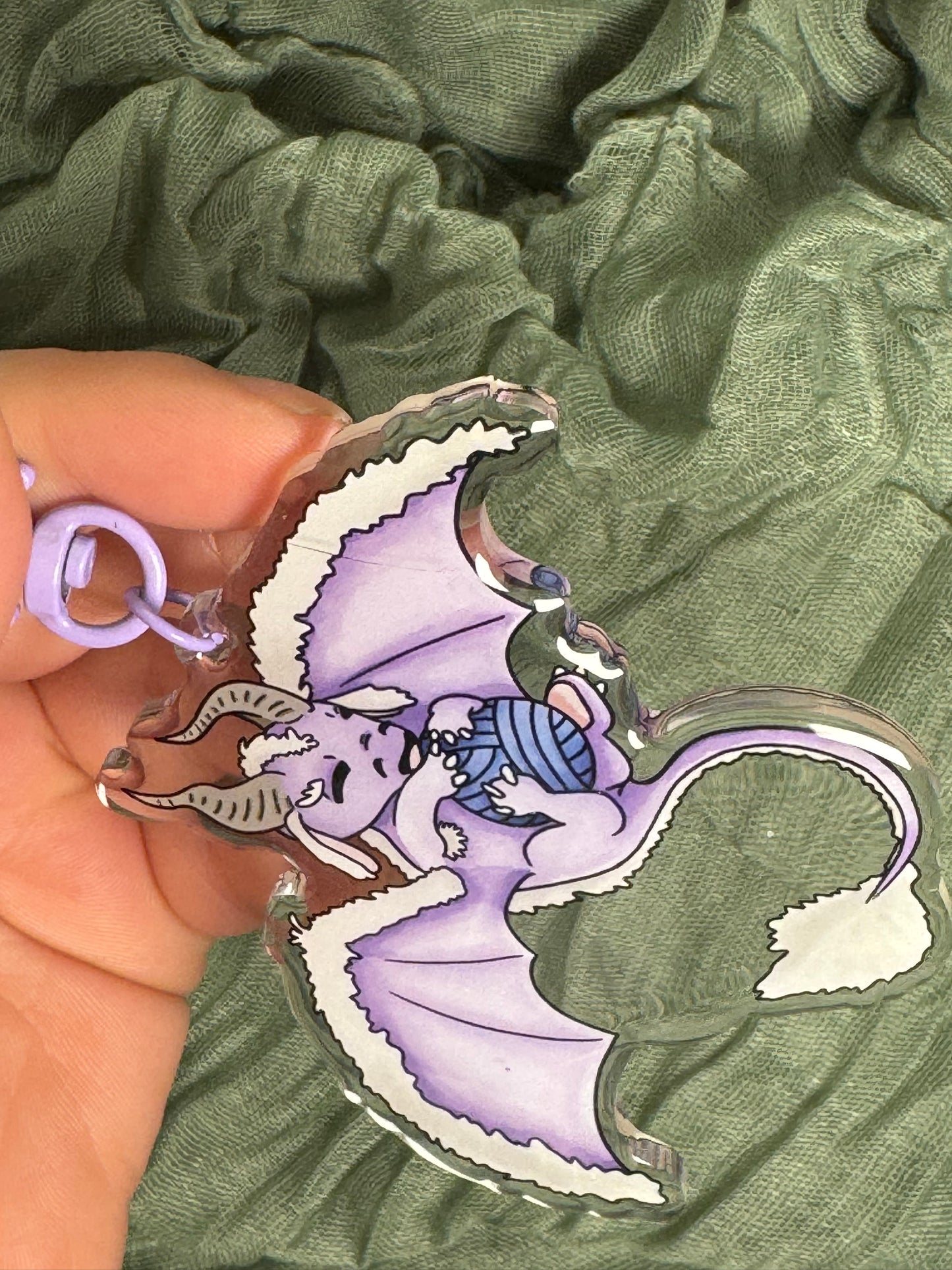 Dragon keyring