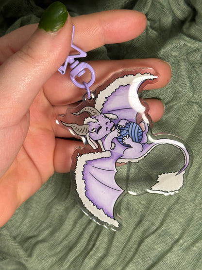 Dragon keyring
