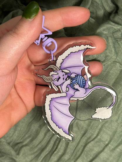 Dragon keyring