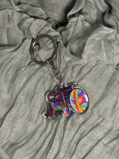 Wheelchair keyring