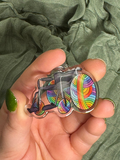 Wheelchair keyring
