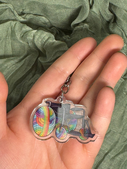 Wheelchair keyring