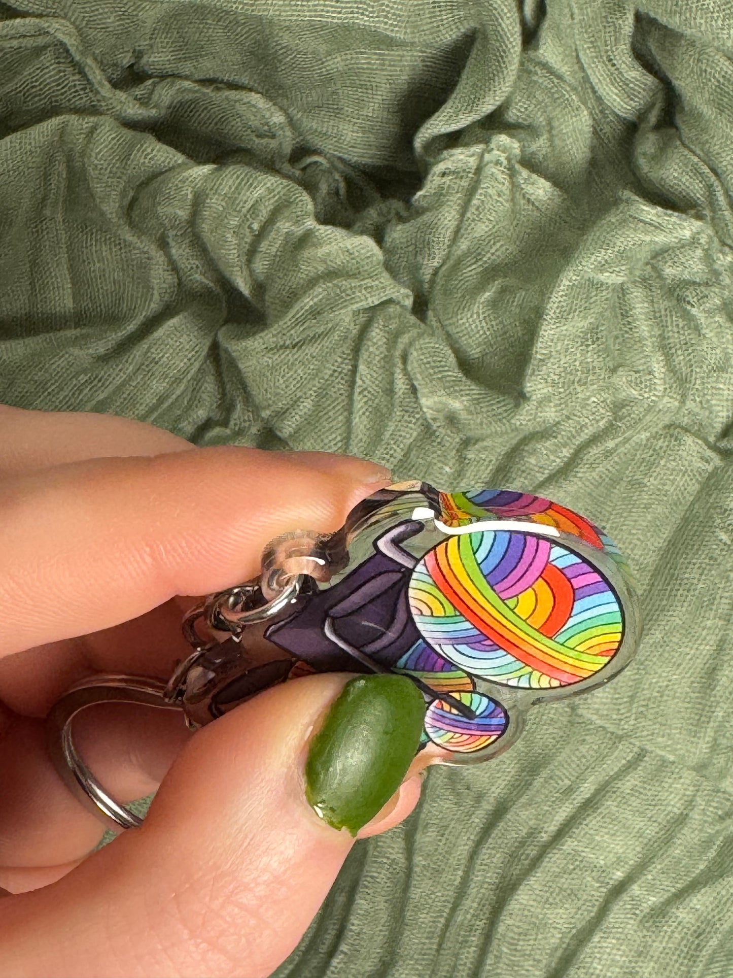 Wheelchair keyring