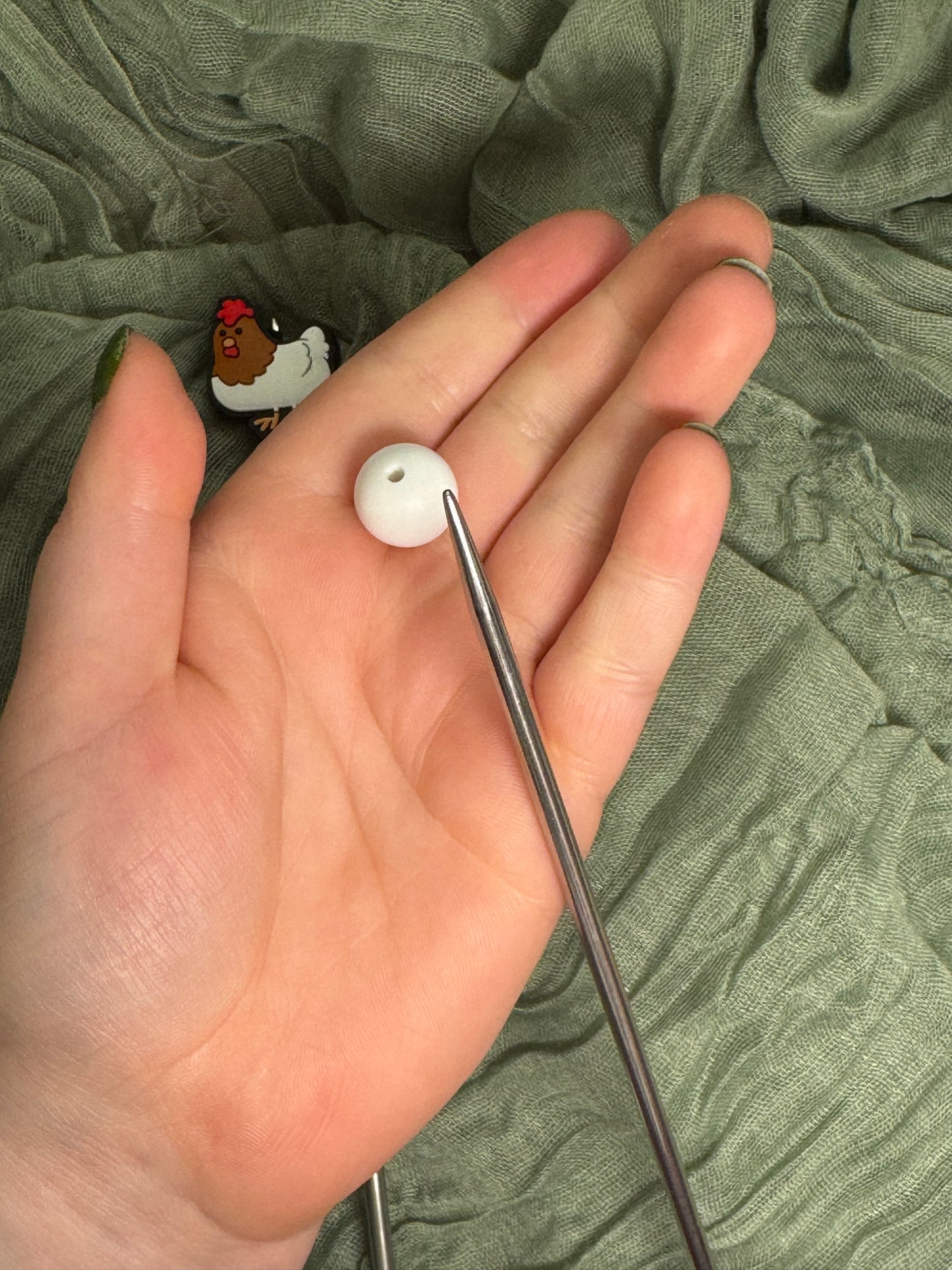 Sewing sticks pre-made