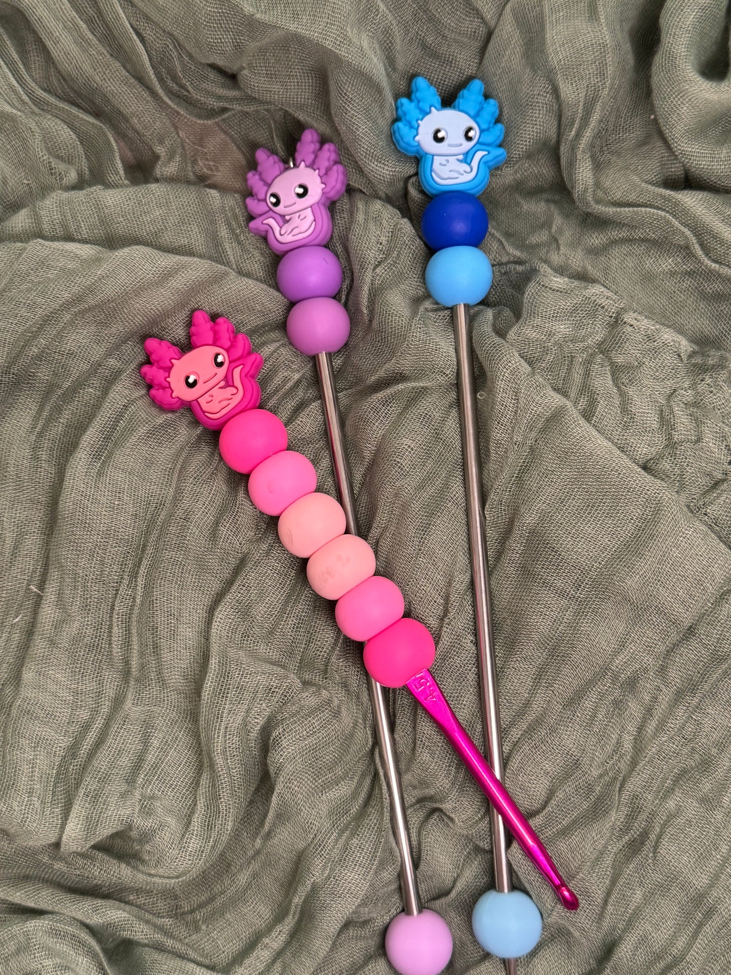 Crochet hook & Sewing stick SETS pre-made