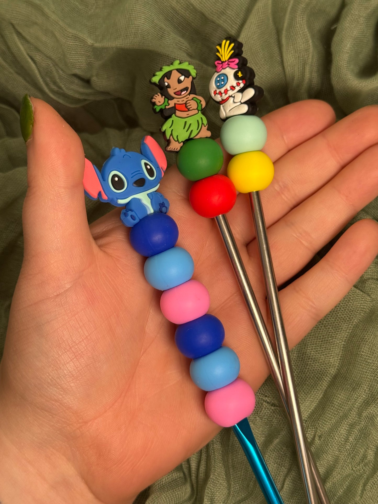 Crochet hook & Sewing stick SETS pre-made