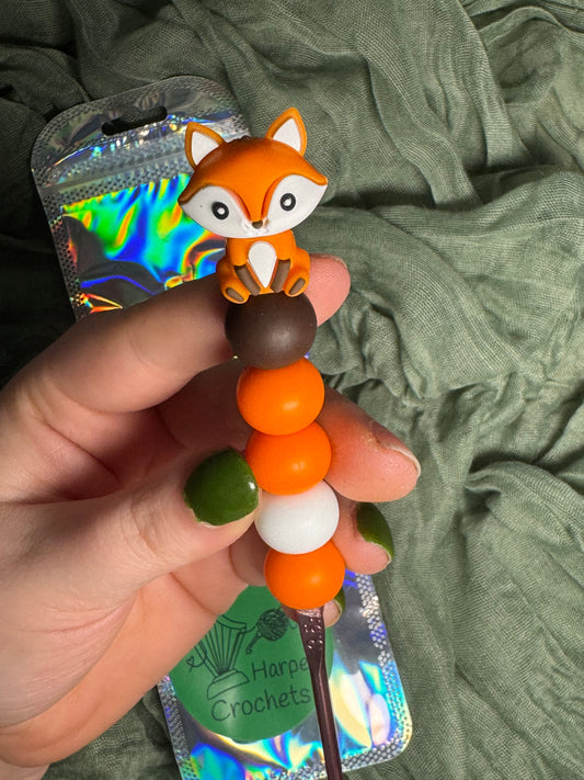 Fox 3.5mm beaded crochet hook
