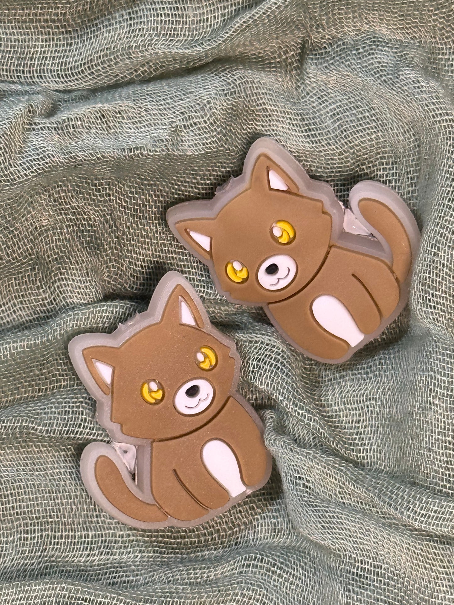 Custom cat crochet hook