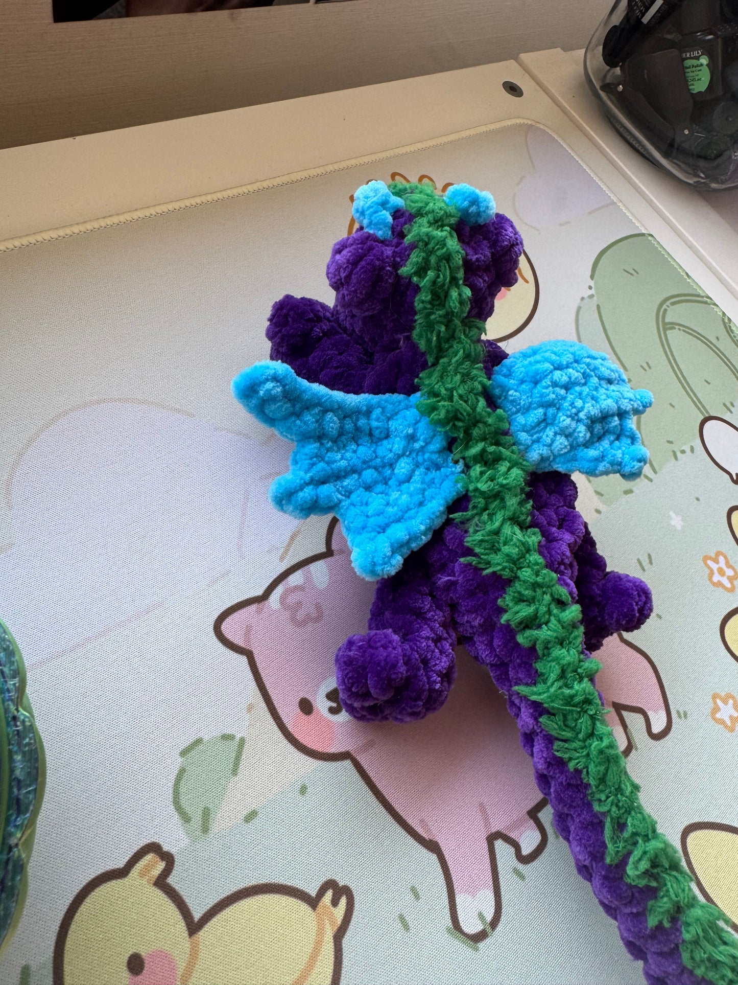 Baby dragon in an egg