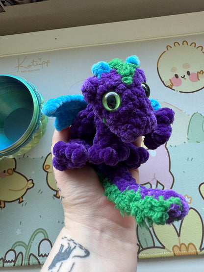 Baby dragon in an egg