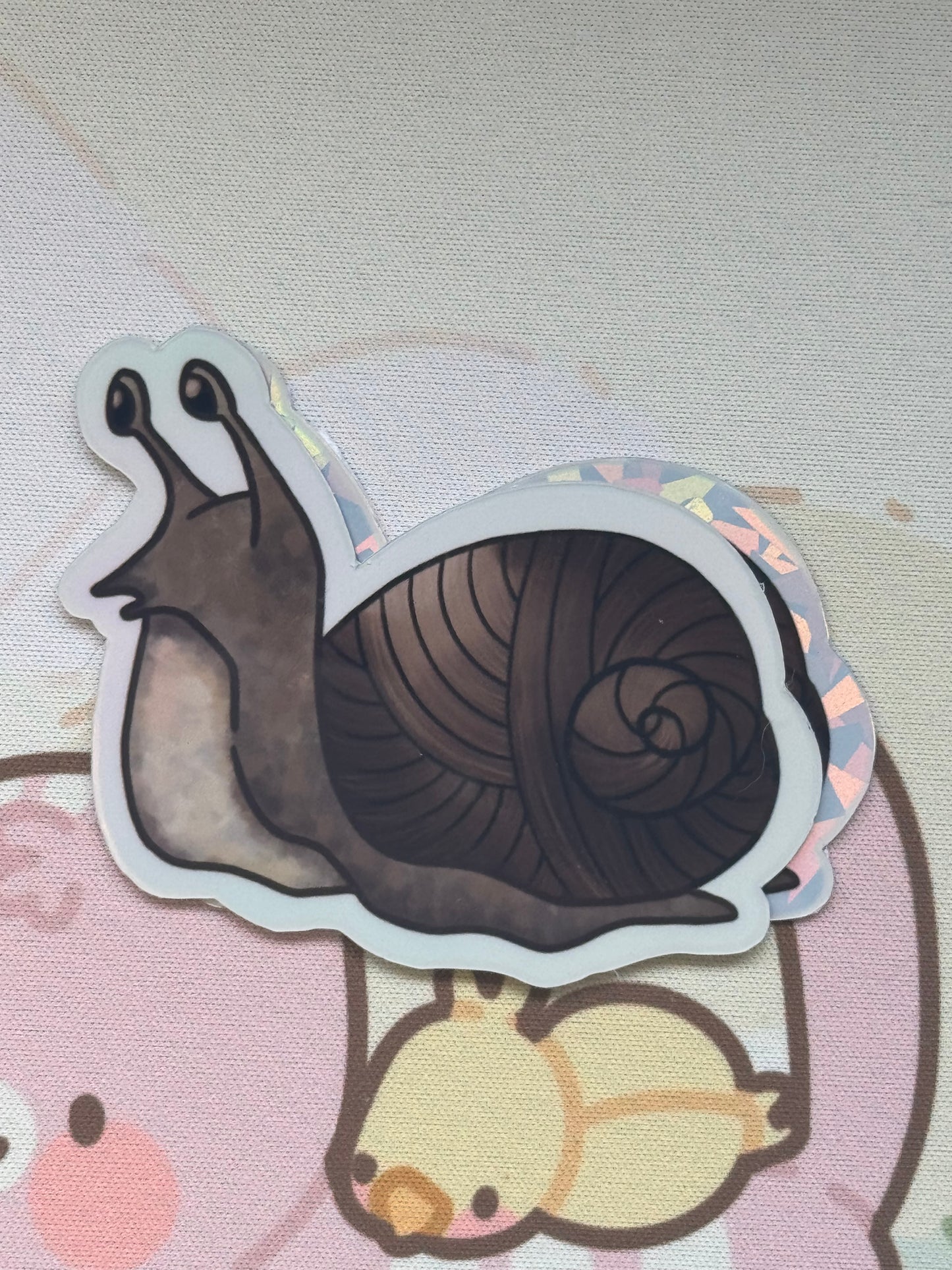 Garden snail sticker