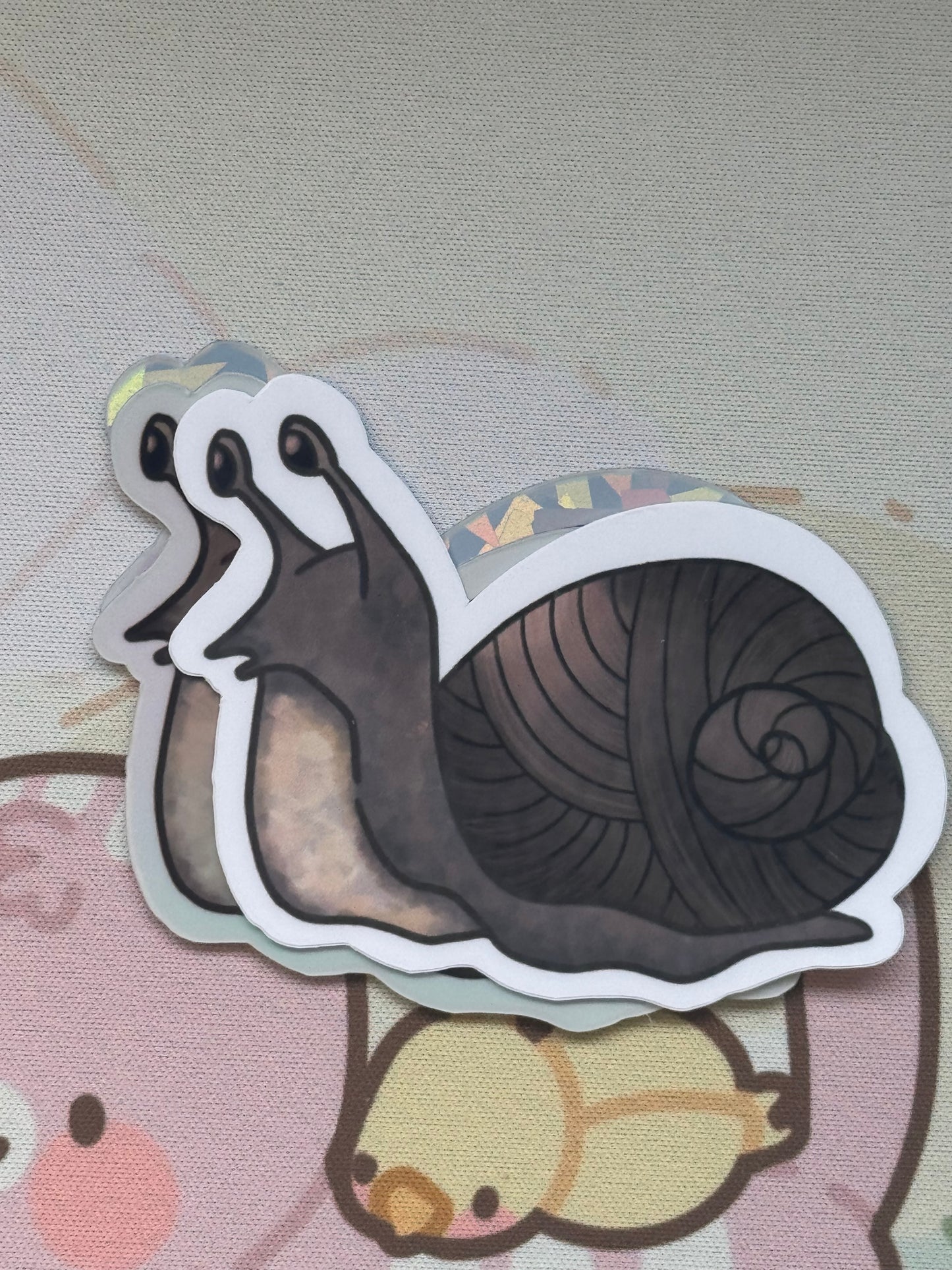 Garden snail sticker