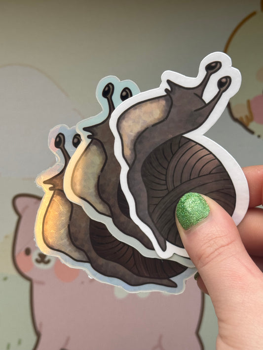 Garden snail sticker