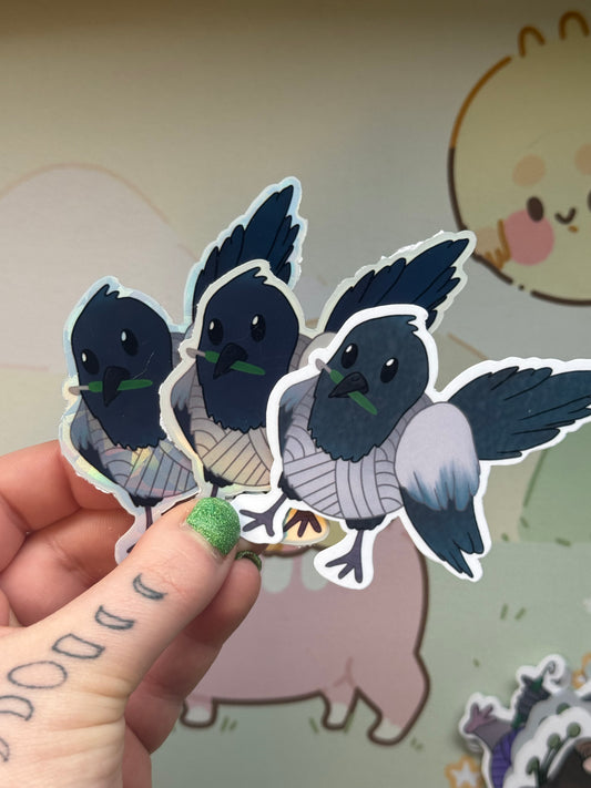 Magpie sticker