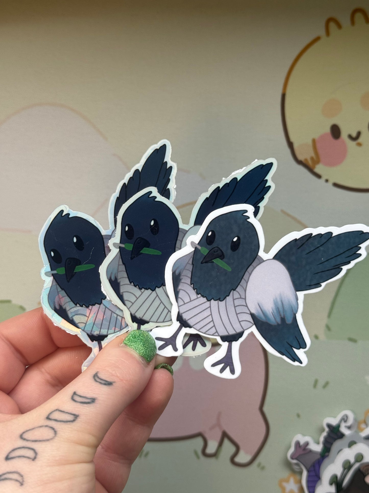 Magpie sticker