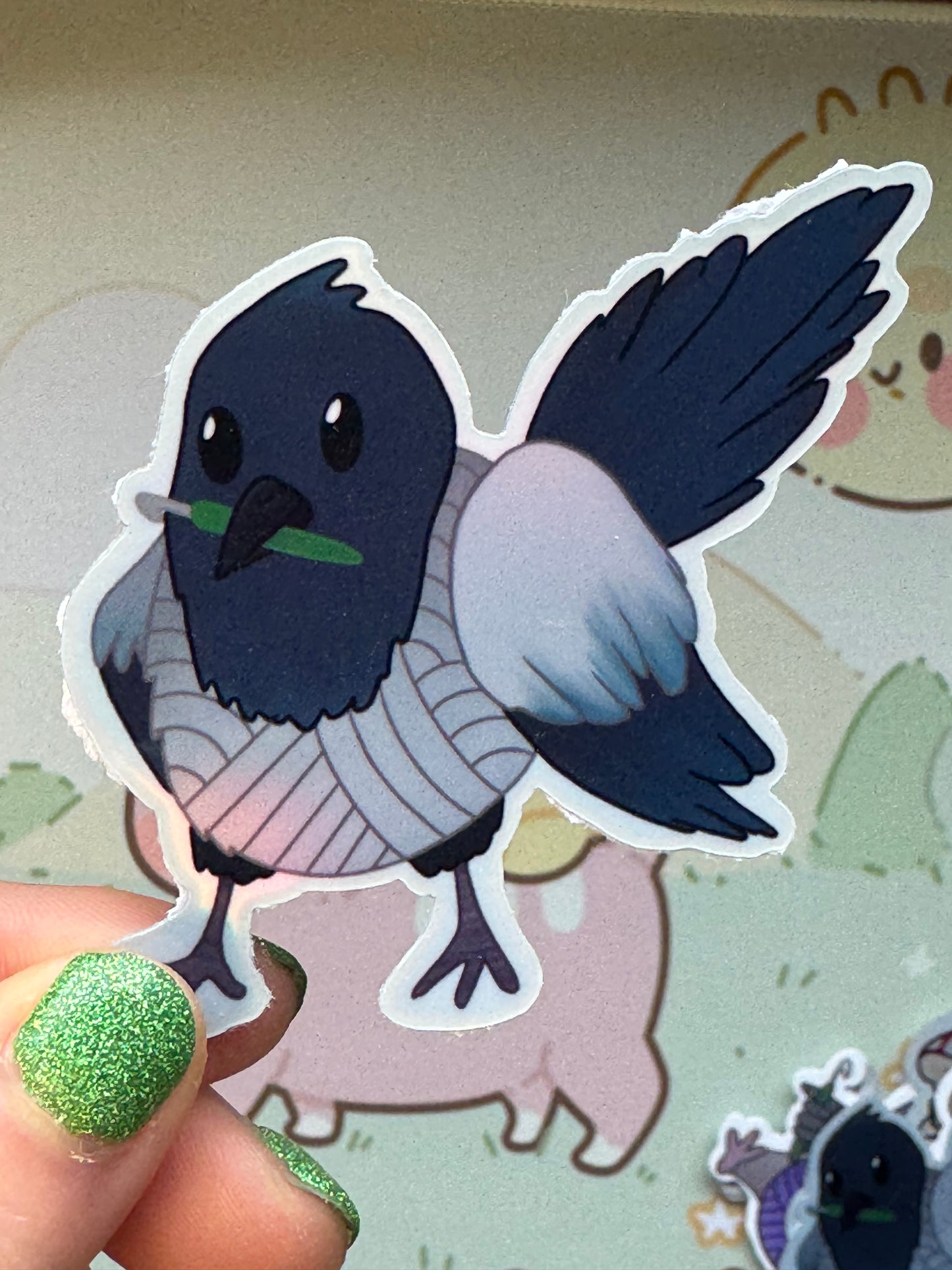 Magpie sticker