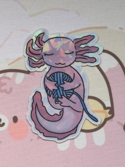 Axolotl sticker