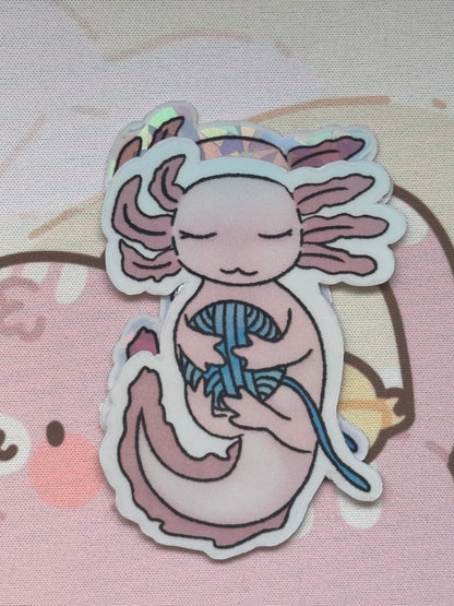 Axolotl sticker