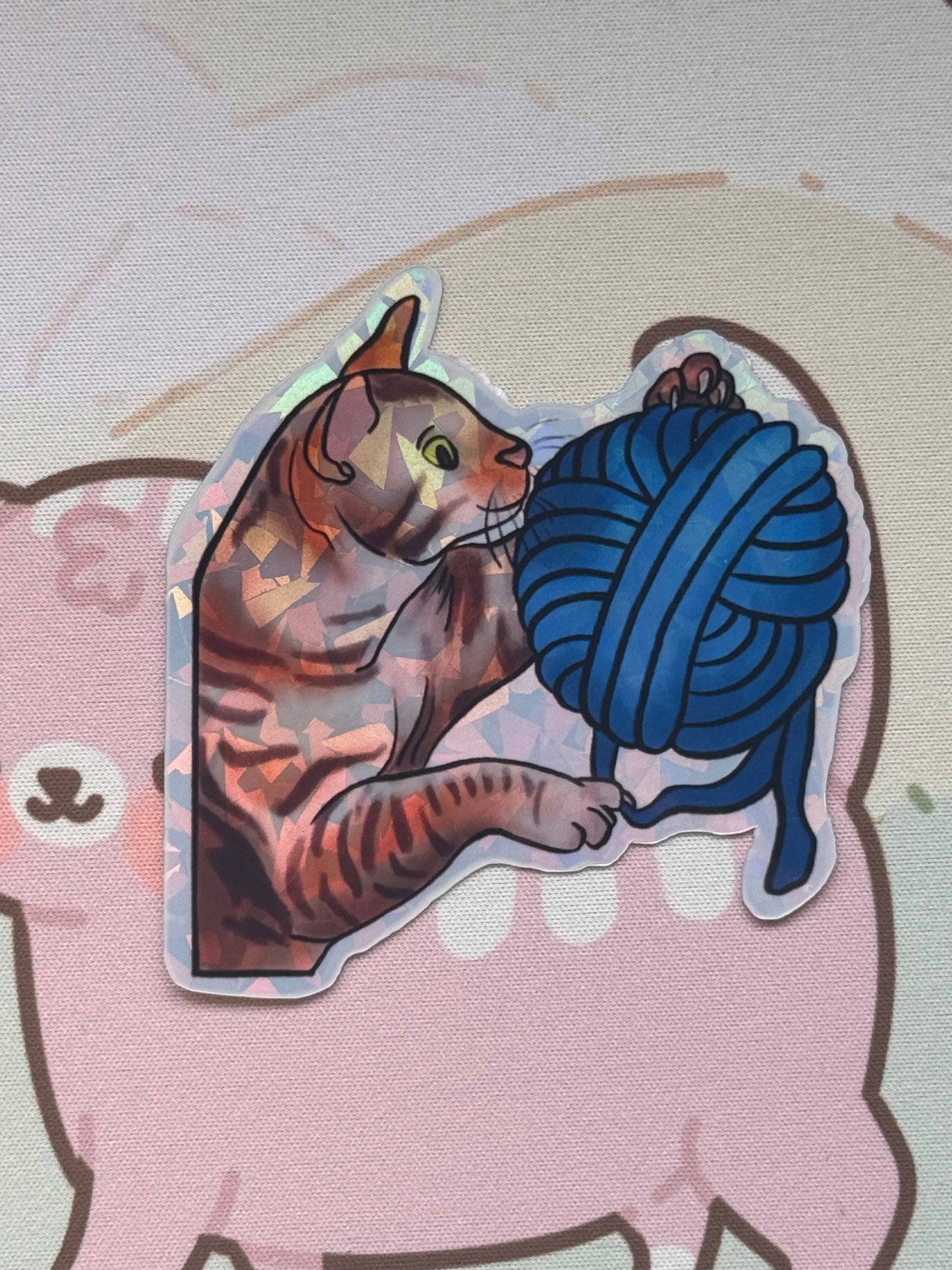 Cat sticker
