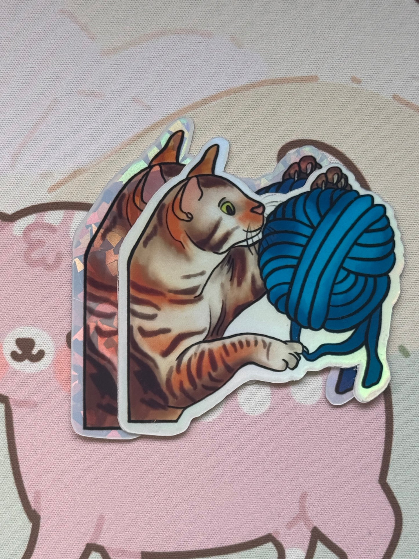 Cat sticker