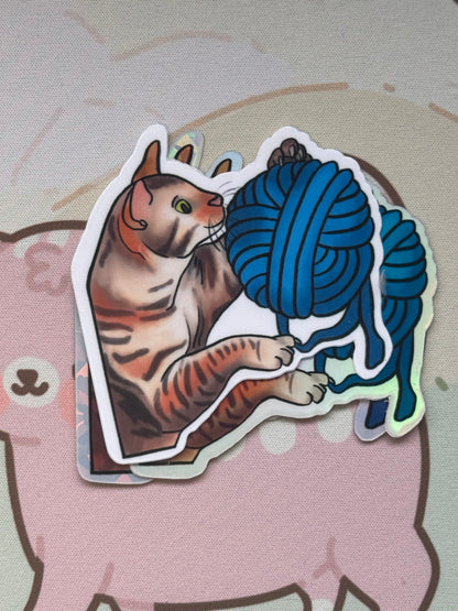 Cat sticker