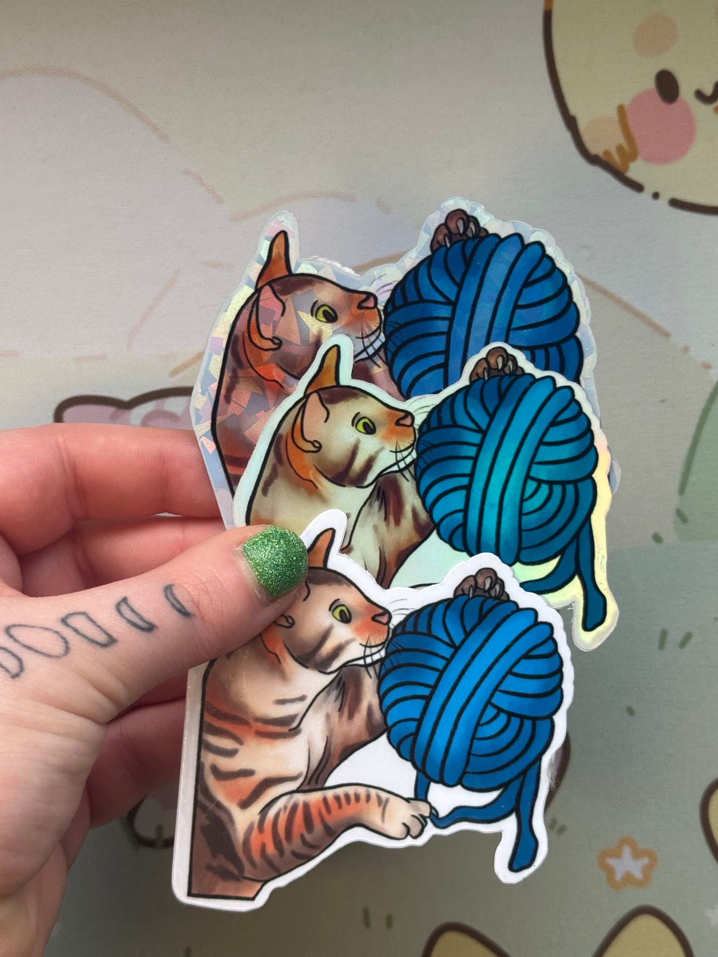 Cat sticker