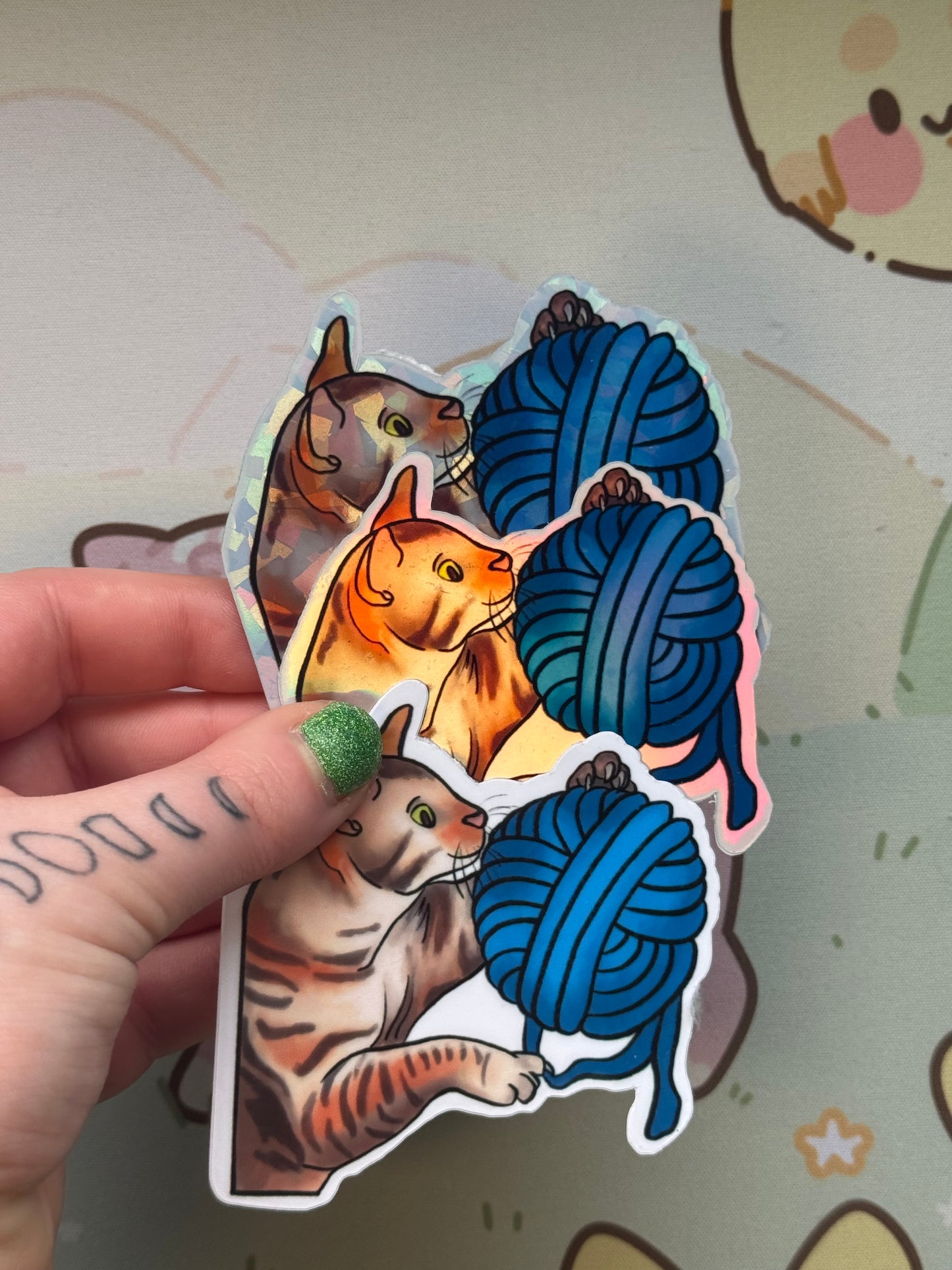 Cat sticker