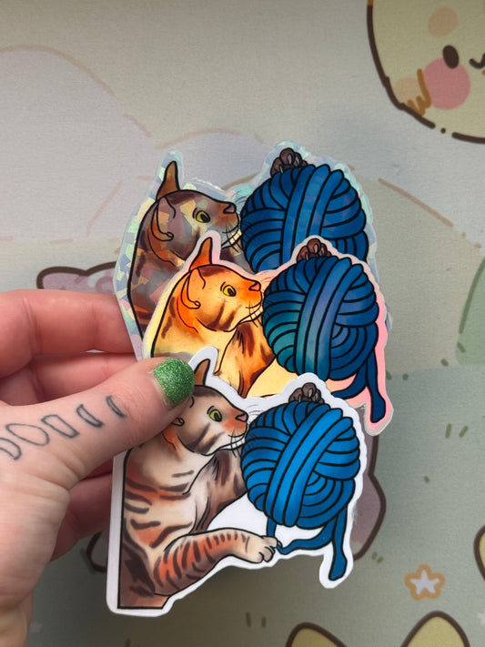 Cat sticker