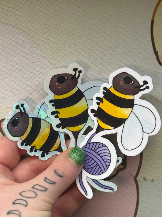 Bee sticker