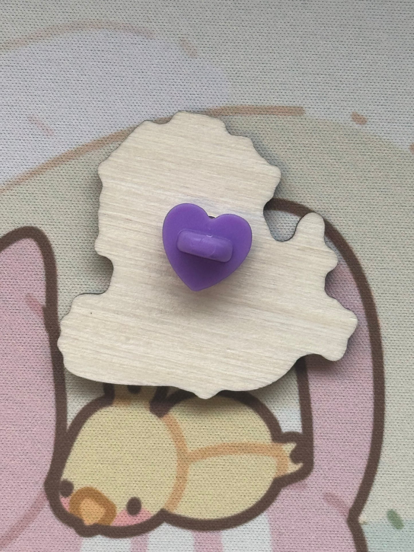 Pigeon wooden pin- just one more row