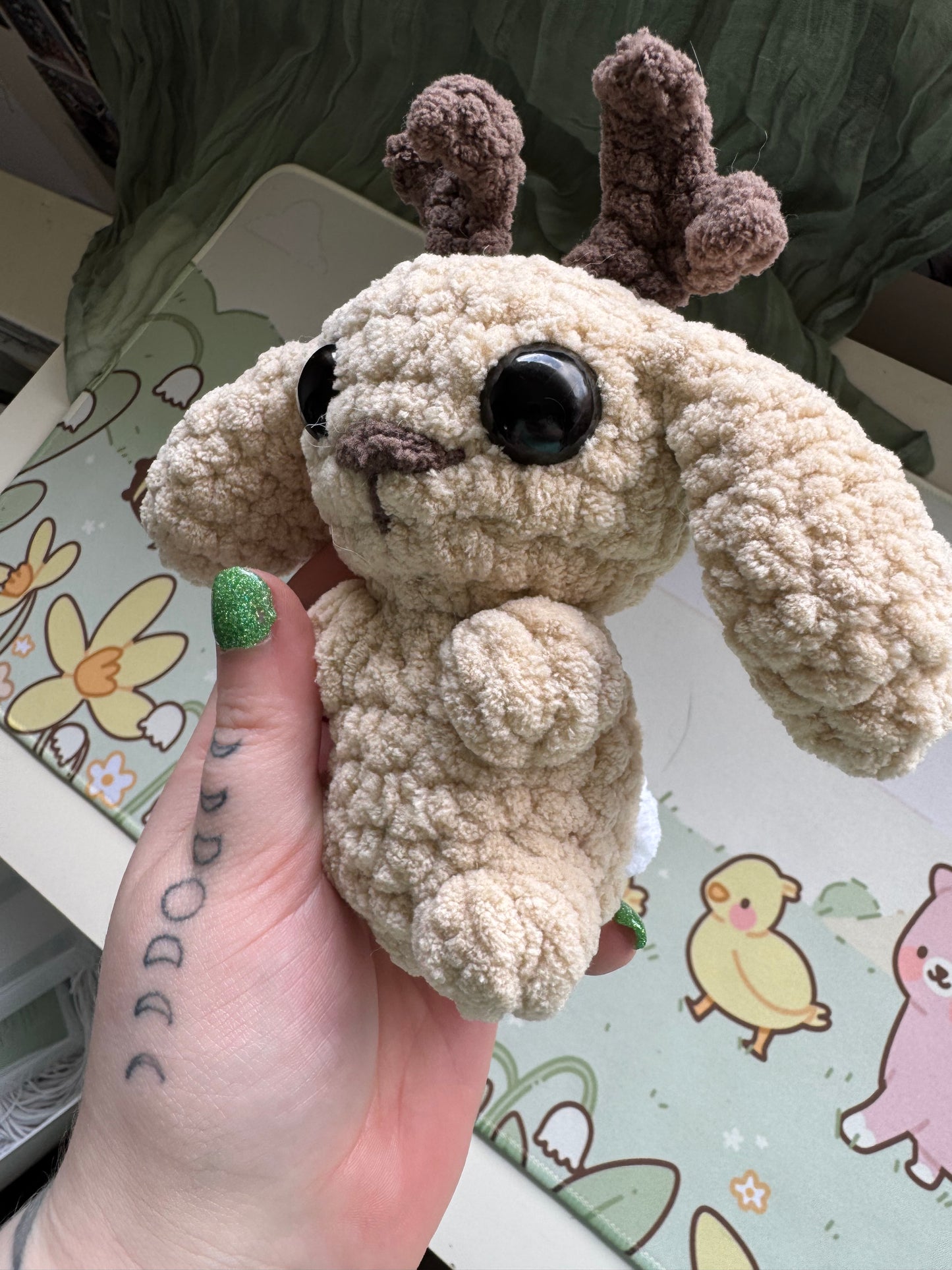 Jackalope cryptid pre-made