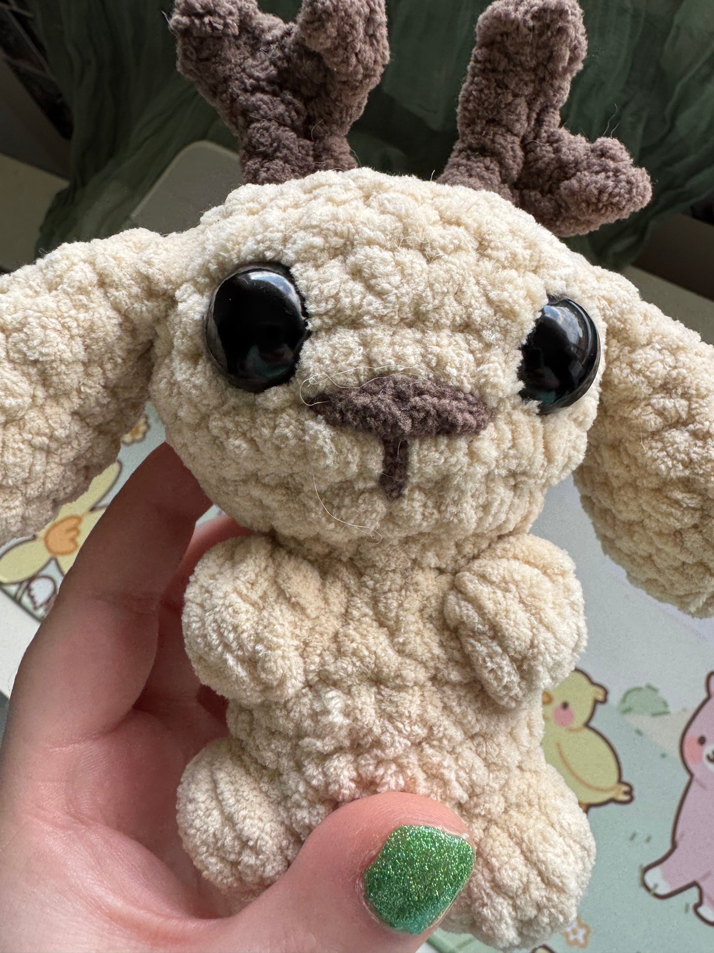 Jackalope cryptid pre-made