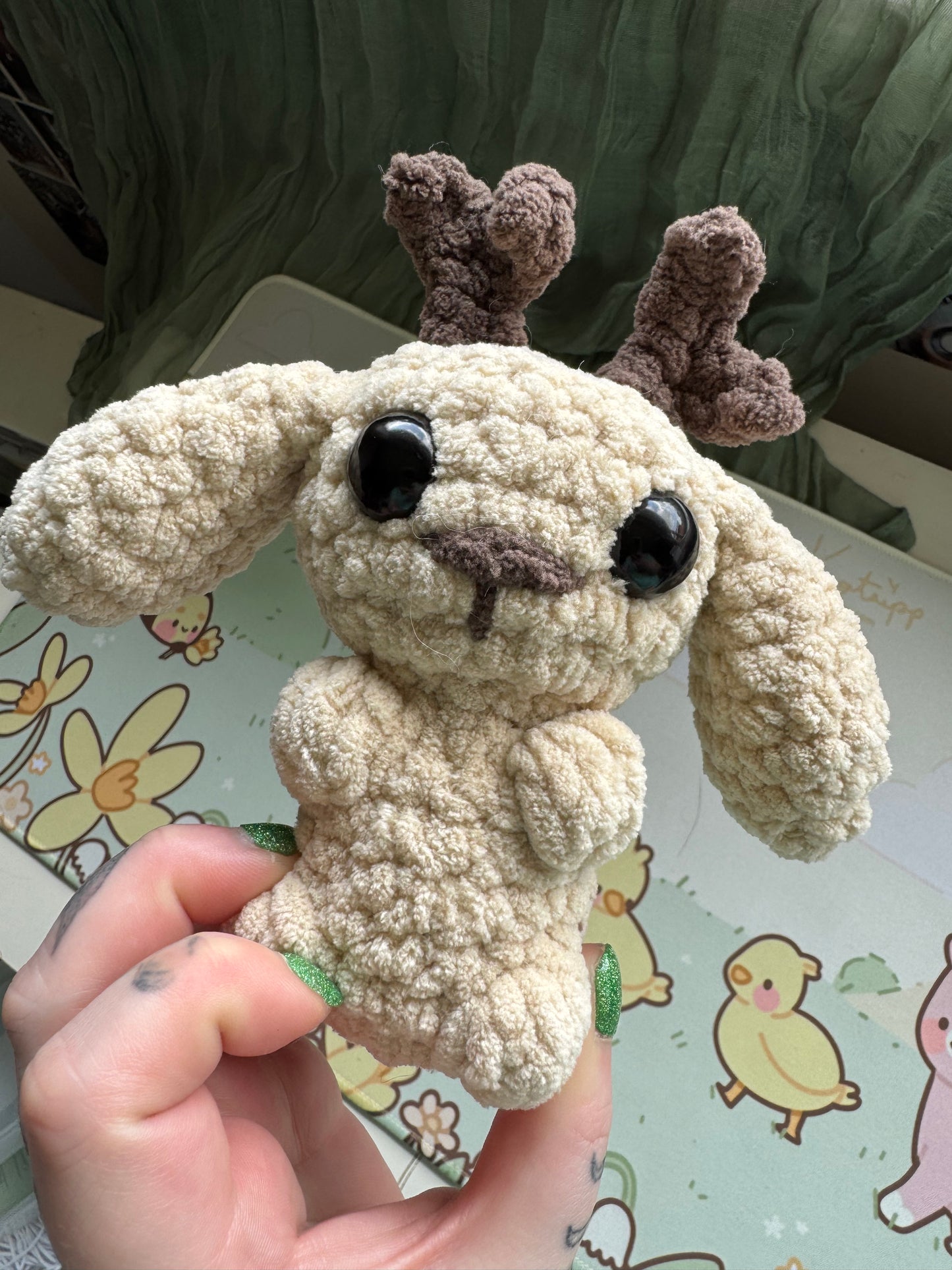 Jackalope cryptid pre-made