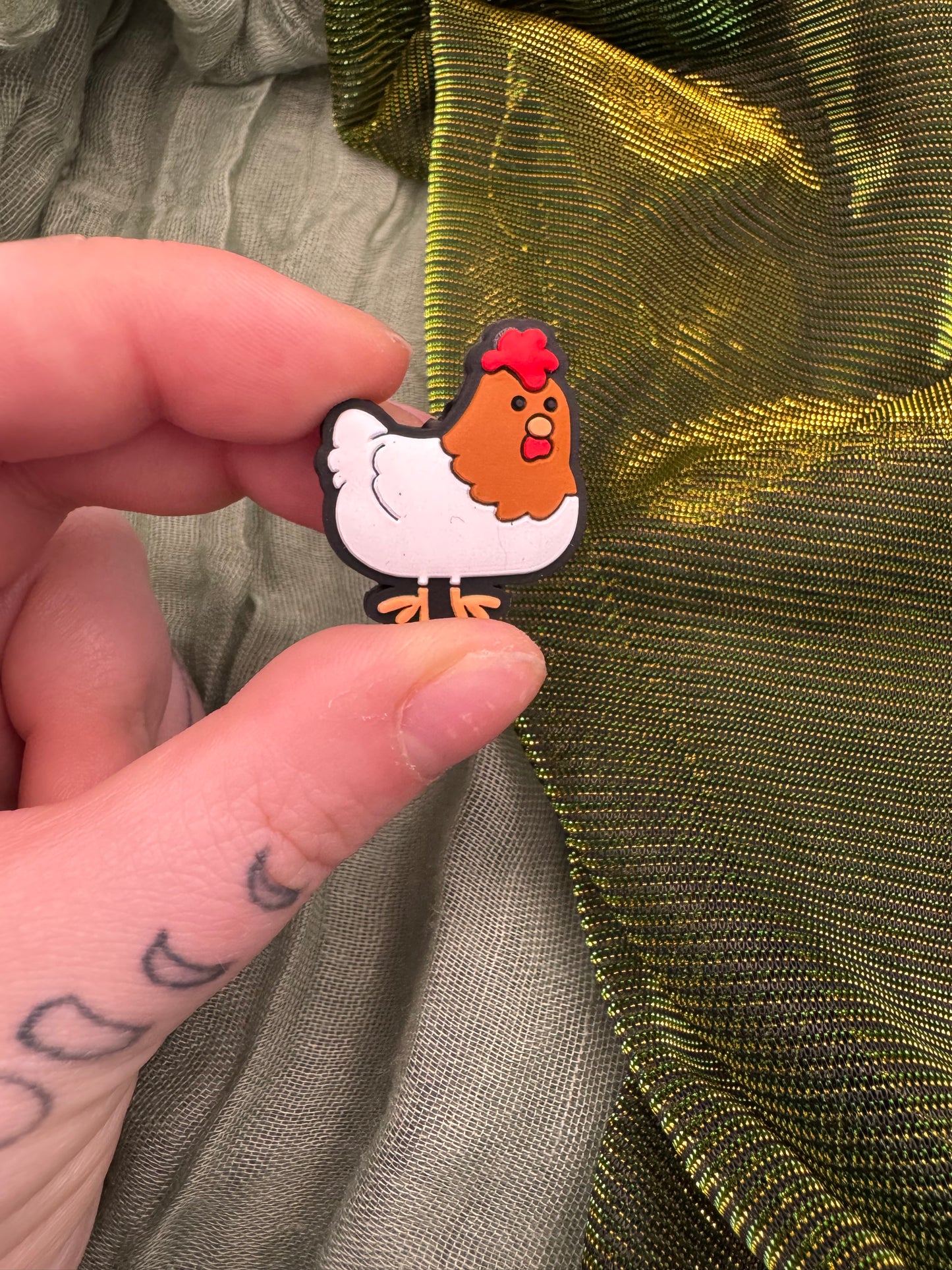 Chicken crochet hook