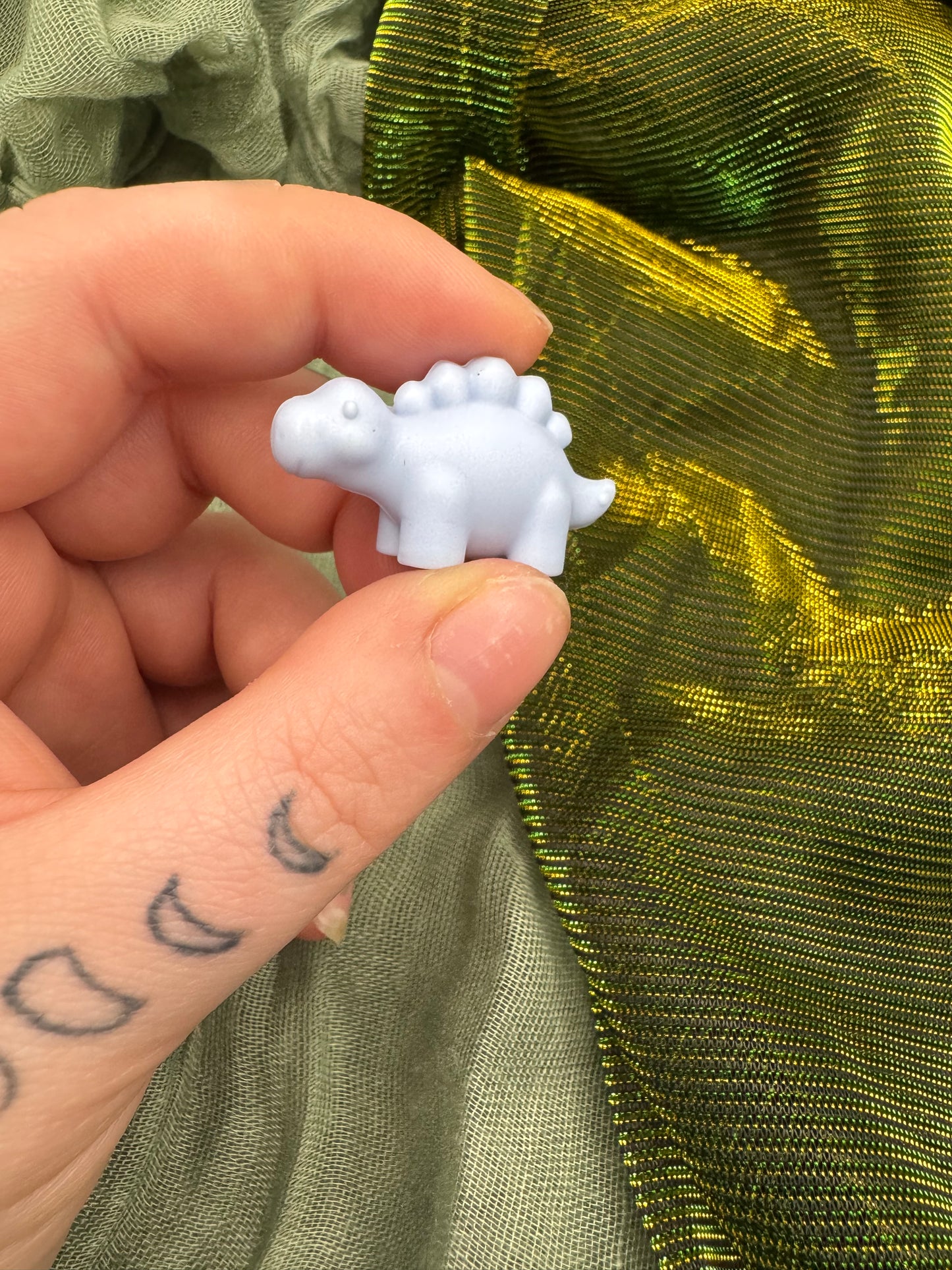 Dinosaur stegosaurus 3D crochet hook