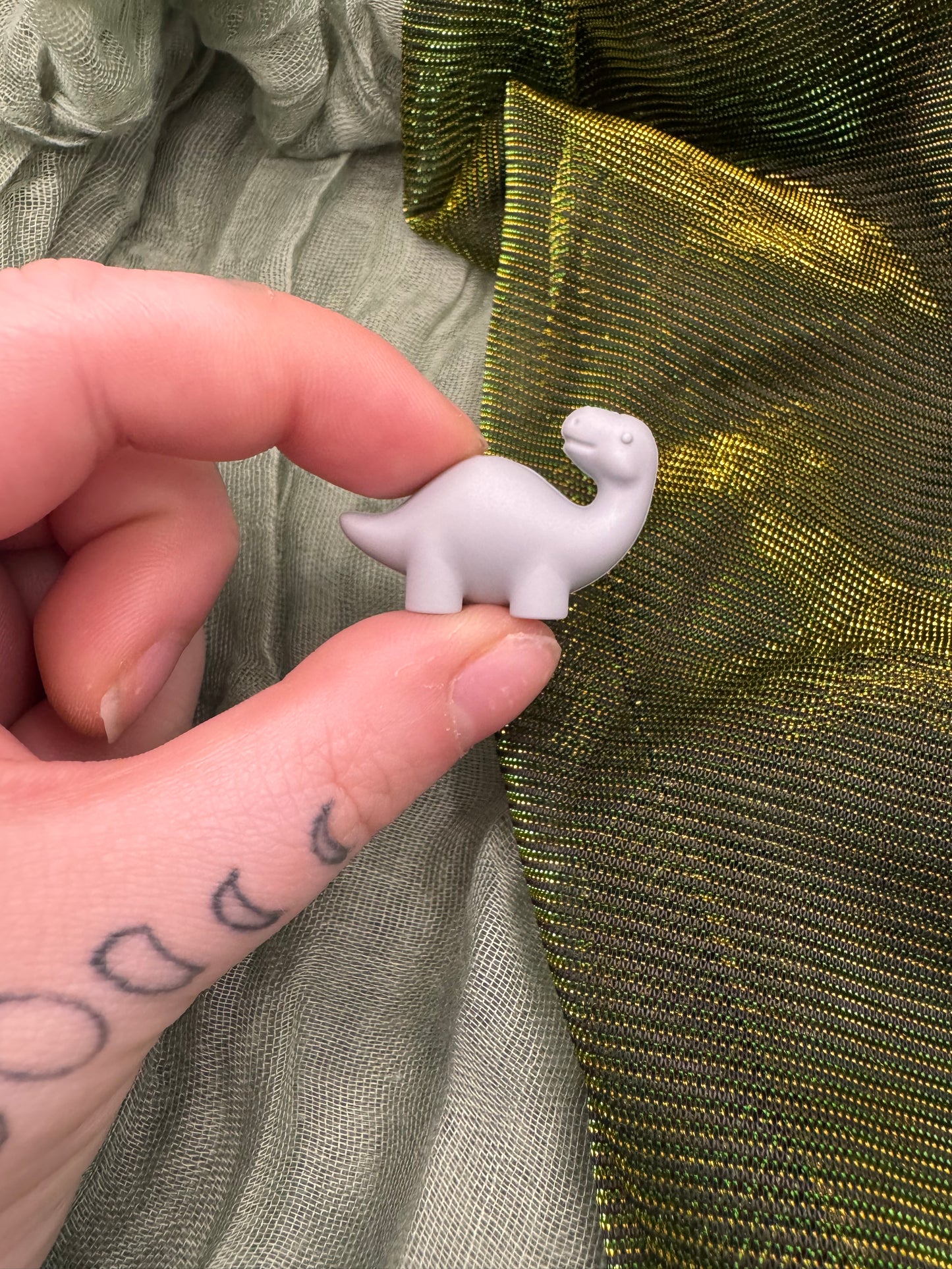 Dinosaur brontosaurus 3D crochet hook