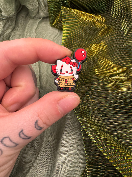 Clown costume kitty crochet hook