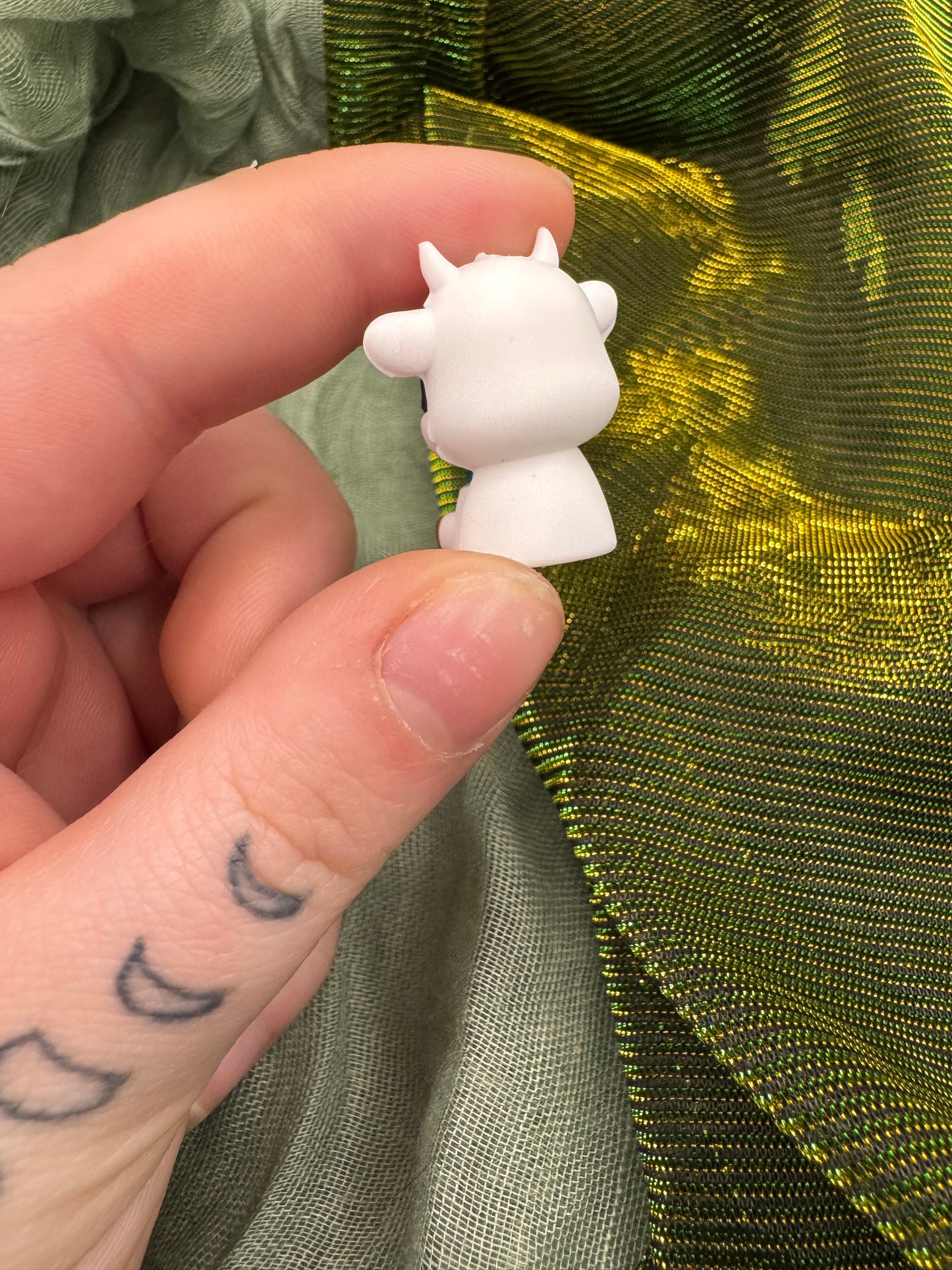 Milk cow 3D crochet hook