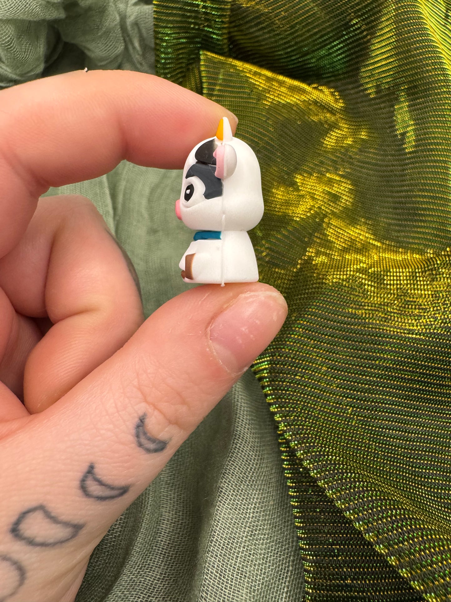 Milk cow 3D crochet hook