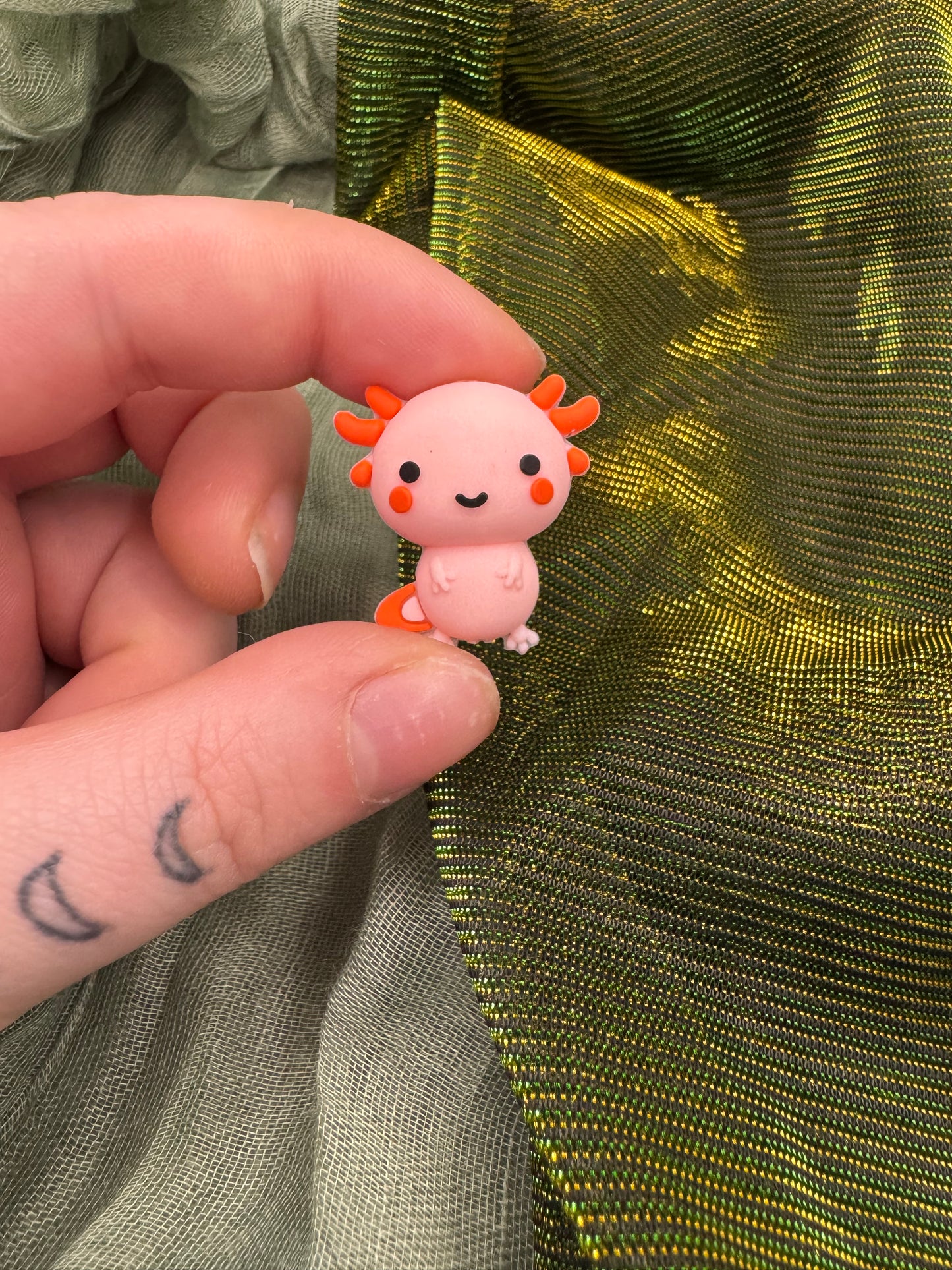 Axolotl 3D crochet hook