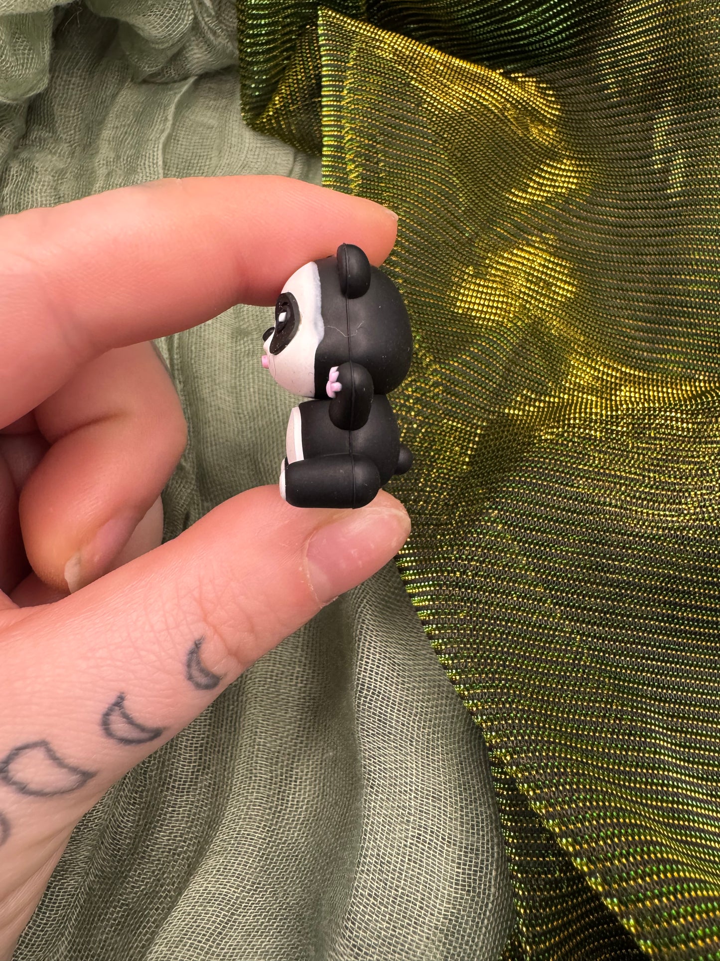 Panda bear 3D crochet hook