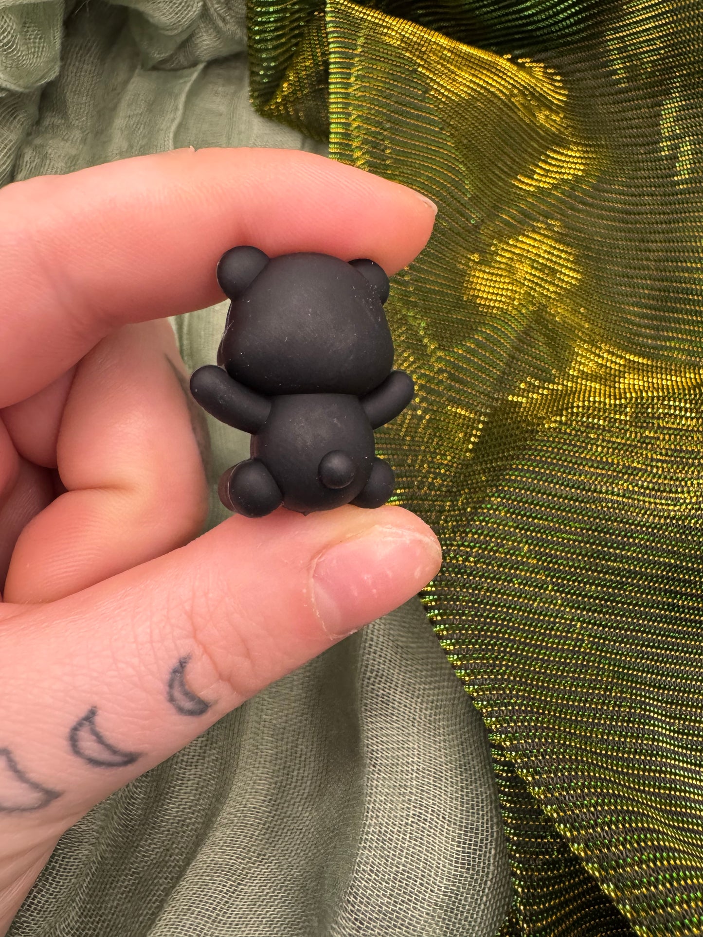 Panda bear 3D crochet hook