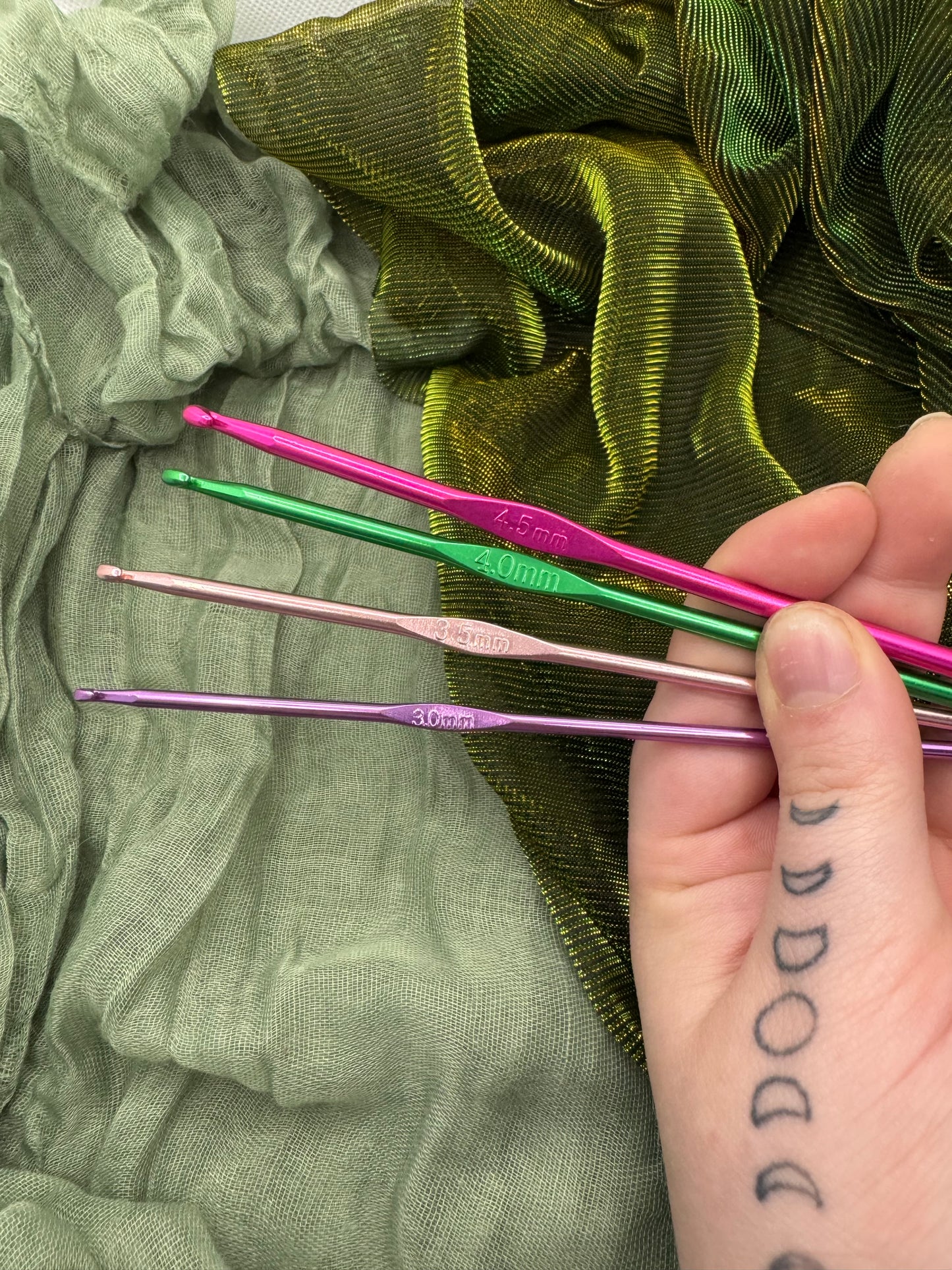 Killer horror characters crochet hook SET of 8