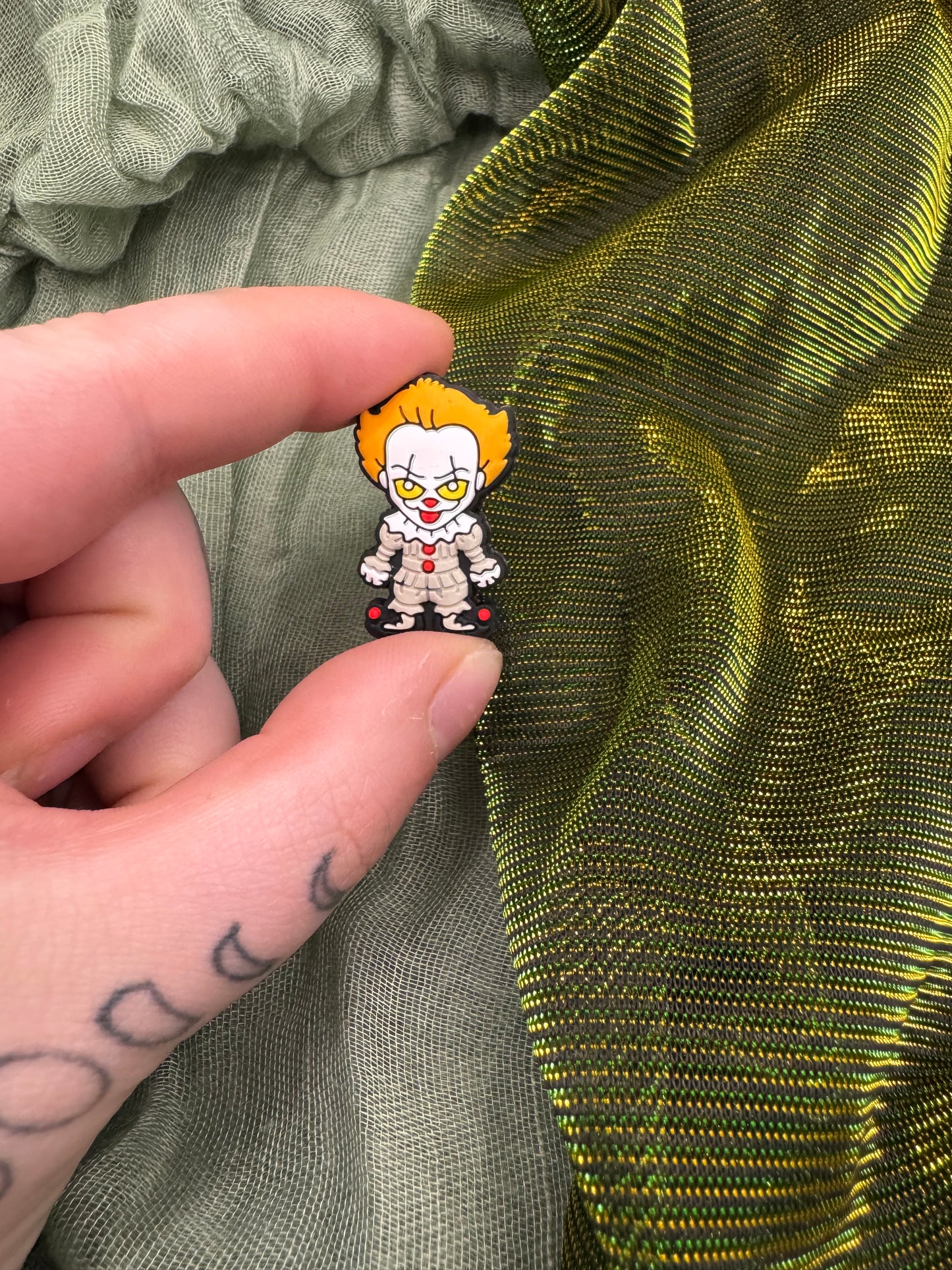 Clown killer crochet hook