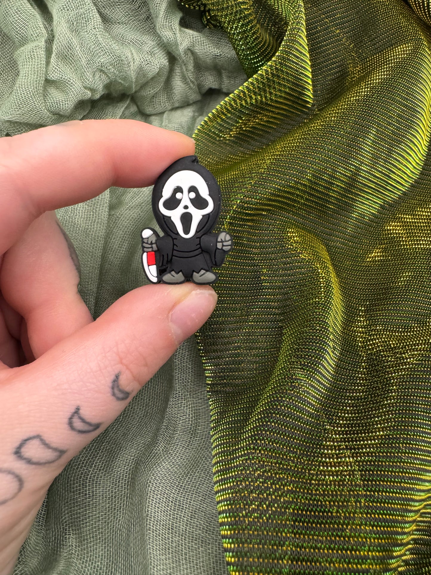 Ghost man killer crochet hook