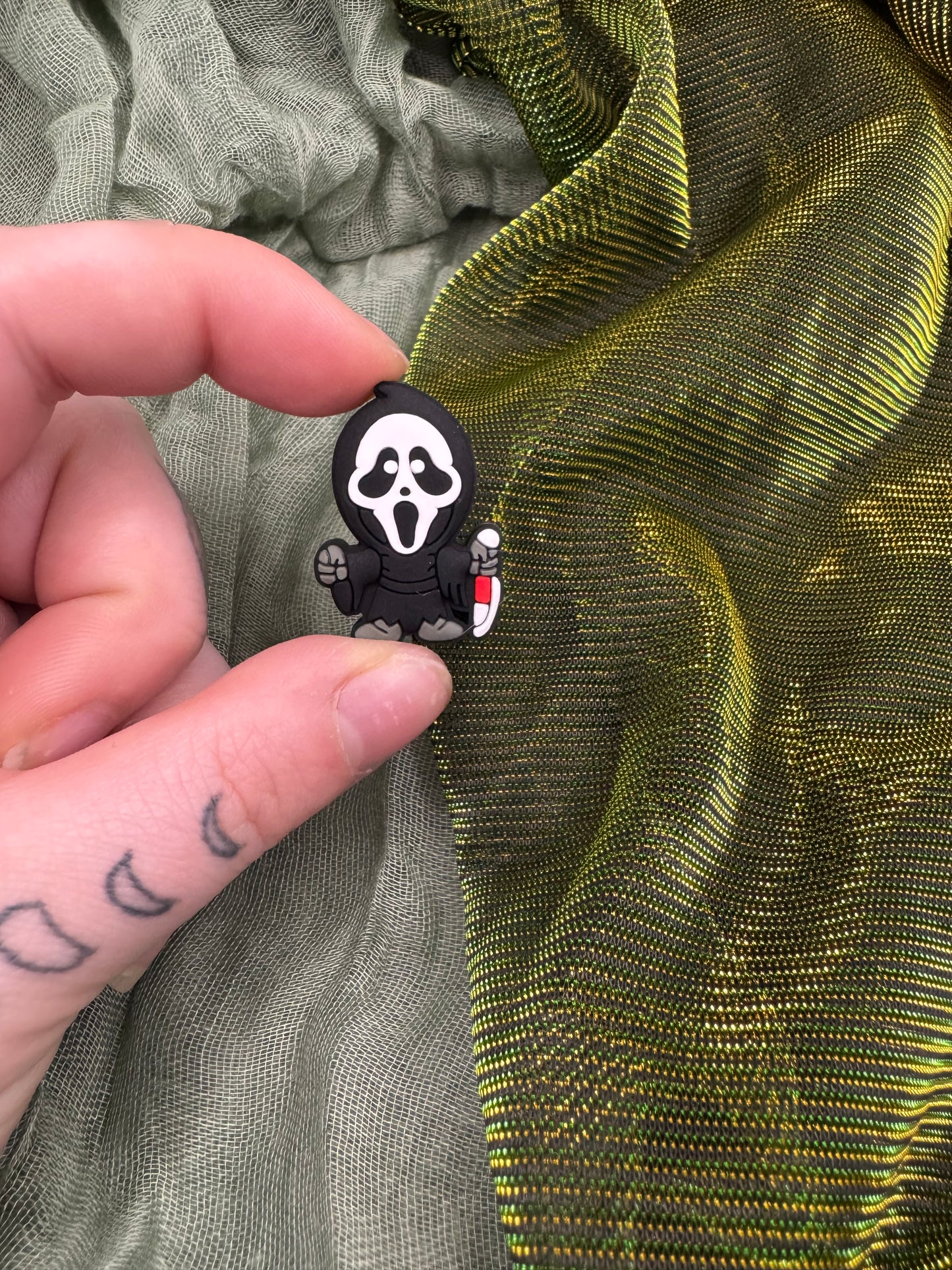 Ghost man killer crochet hook
