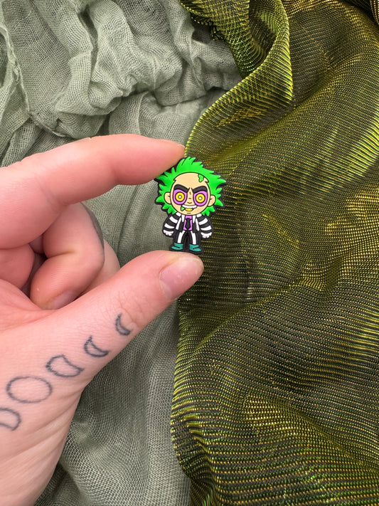 Beetle man villain crochet hook