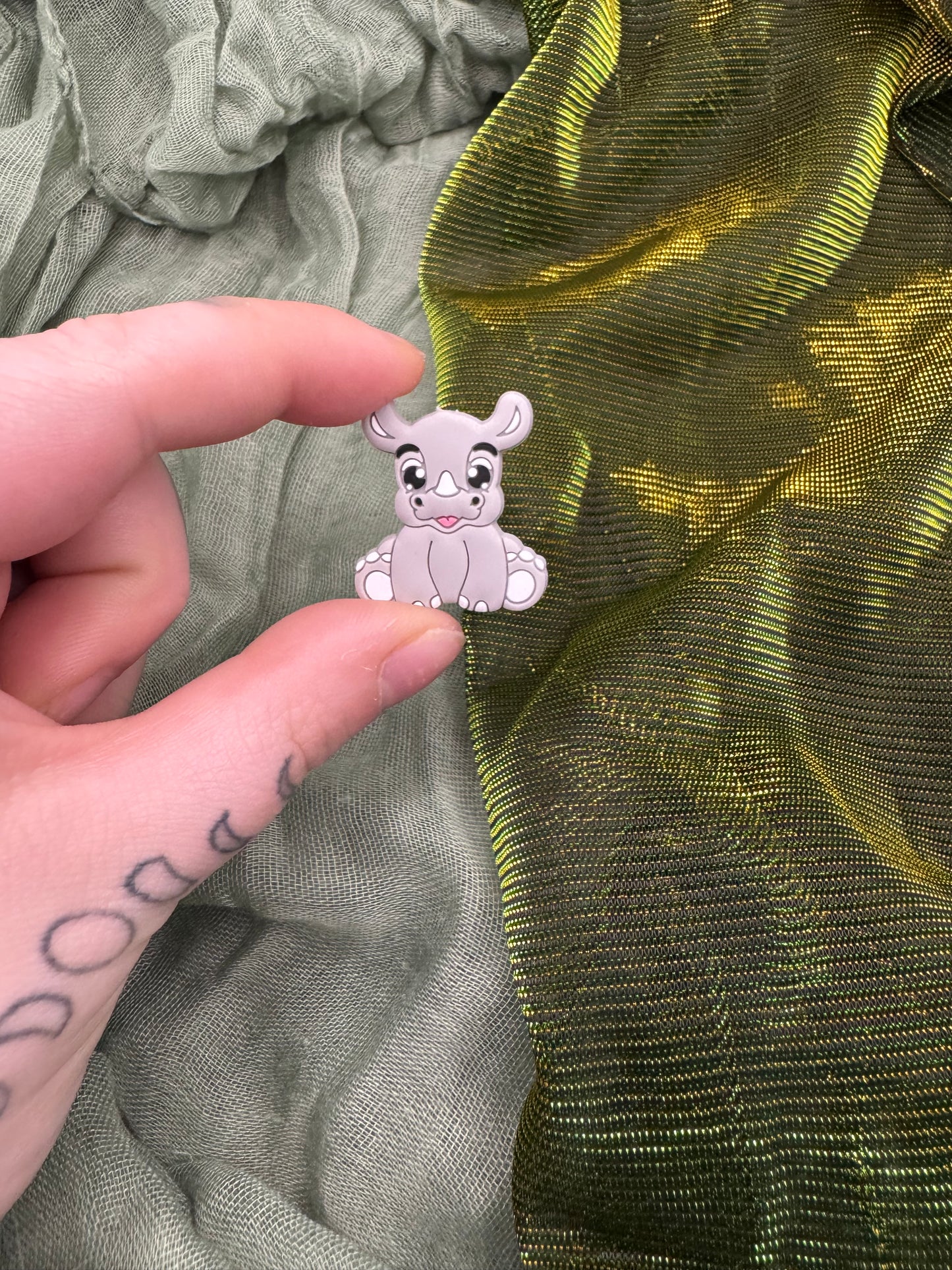Rhino crochet hook