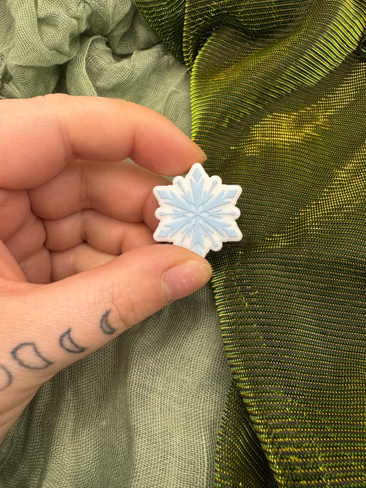 Xmas snowflake crochet hook